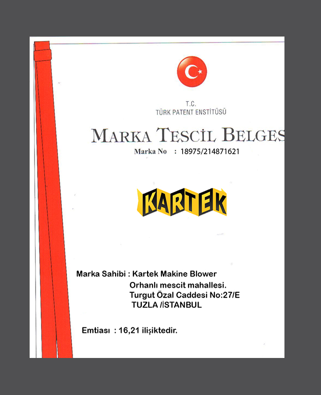 Marka Tescil Belgesi